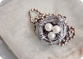 nest necklace