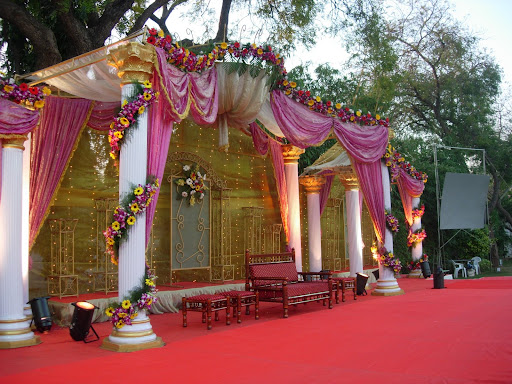 Bangladeshi wedding stage decoration