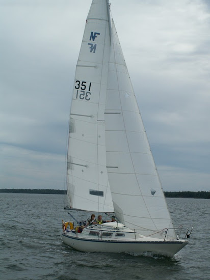 Stefan Fors med familj seglar NF Tiger