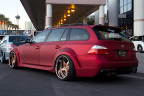 AccuAir equipped VIP Modular’s own widebody E61