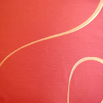 Luksusowa tkanina typu "tafta". Na zasłony, poduszki, narzuty, dekoracje. Dwustronna. Czerwona.