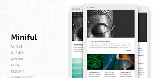 Miniful- A Minimal Email Suite - Email Templates Marketing