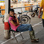 Shanghai - Marché poisson - Au téléphone