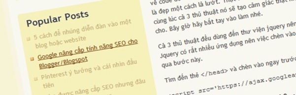 3 thủ thuật đơn giản giúp blog bạn trở nên mướt rượt blog thiết kế