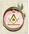 Engraving From Ic H Das Hermes Trimegists Leipsig 1782