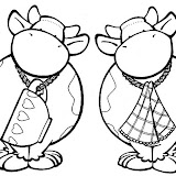 COLOREAR DIBUJOS DE VACAS – Dibujos para colorear