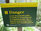 View from hiking- it really wasn't as bad as the sign made it sound!