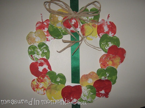Apple wreath 2