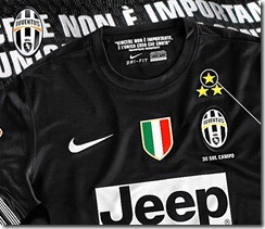Juventus camiseta suplente 2012-13
