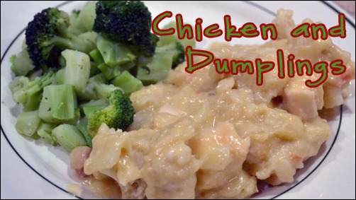 chicken and dumplings