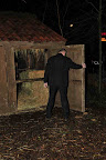 Opening kerststal: Foto