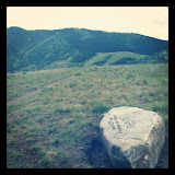 South view on Mount Sentinel and the site of Glacial Lake Missoula high water mark