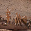 Flaming mountains - statues journey to the west