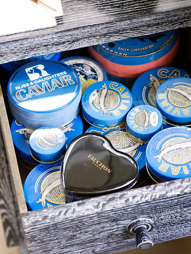 I use caviar tins that I've collected over the years to contain push pins, paper clips, rubber bands, etc. I use caviar tins that I've collected over the years to contain push pins, paper clips, rubber bands, etc.