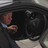 smoking zone - Seamus O'Toole in strict training.