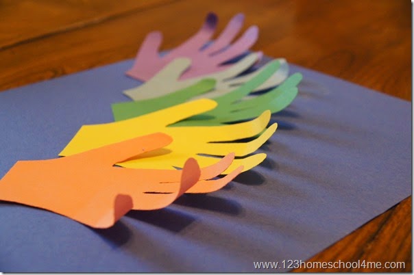 construction paper rainbow craft for preschoolers construction paper rainbow craft for preschoolers