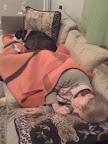 And when a dog leans their back or tushy against you, they are likely wanting to bond with you!