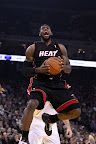 LeBron Debuts Red/Black LBJ9 PE in Heats Second OT Loss lebron james nba 120110 mia at gsw 09 LeBron Debuts Red/Black LBJ9 PE in Heats Second OT Loss