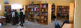 And here's the Mahlahluvana library, finally up and ready (and entirely sponsored by Ulusaba), on the day it was first opened to the kids. South Africa - 469.jpg