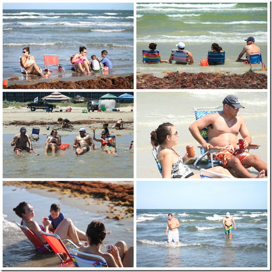 Beach Bums Collage