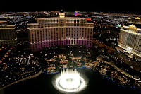 Fountains from the Eiffel Tower