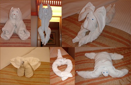 Animal Towel Collage