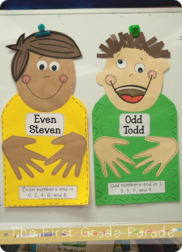 The First Grade Parade: Odd Todd & Even Steven