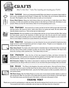 KOS Craft Station Handout KOS Craft Station Handout