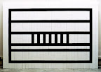 mall, 1993, acrylic on wood, 81 x 116 x 2 in.