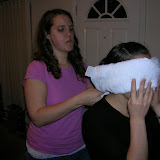 Debbie Blindfolds the Guests