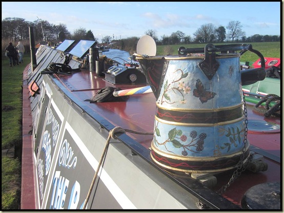 Barge furniture outside the Shady Oak