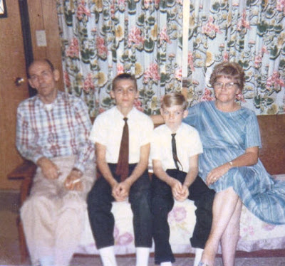 Van and Lucille Craddock with sons Larry and Joe Van and Lucille Craddock with sons Larry and Joe