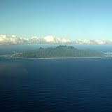 Our first glimpse of Rarotonga
