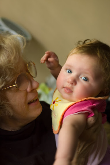 Sam and her grandmother.