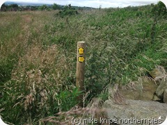 sign on crook golf course - after sign on crook golf course - after