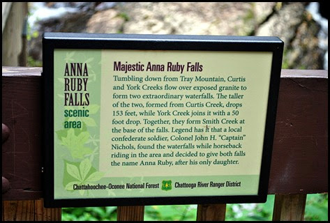 25f2 - Anna Ruby Falls Trail - sign