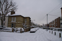 Looking towards the high road