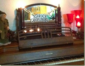 christmas piano