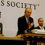 Ankur Jain with Stan Anderson (US Chamber of Commerce), Governor David Paterson, and Duncan Niederauer (NYSE)