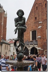 next to St Mary's Cathedral, Market Square, Old town, Krakow