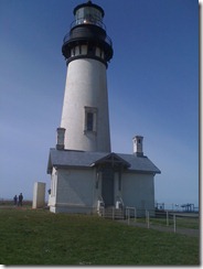 Yaquina Head Lighthouse in Newport, OR