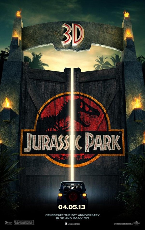 Jurassic Park 3D poszter