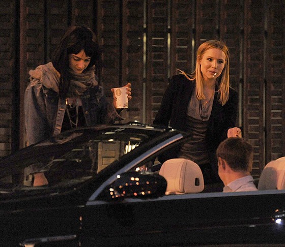 Kristen Bell a Veronica Mars film forgatásán 05
