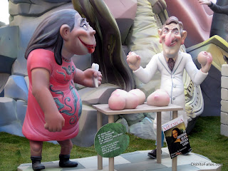 Falla Plaça del Pilar 2012.