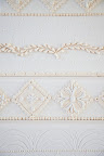 A close-up detail of the different tiers and techniques. A close-up detail of the different tiers and techniques.