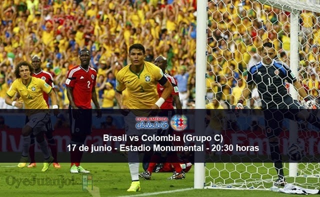 Brasil vs Colombia - 17 de junio - Grupo C Brasil vs Colombia - 17 de junio - Grupo C