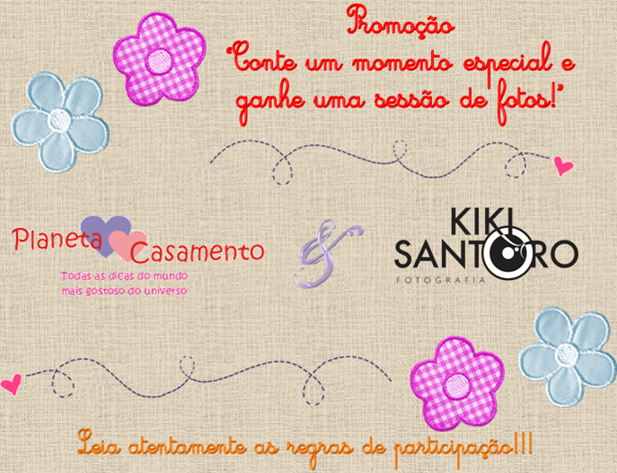 Promocao - Kiki Santoro e Planeta Casamento (2) Promocao - Kiki Santoro e Planeta Casamento (2)