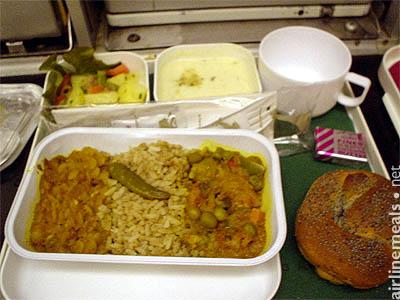 Airlines dinner: Arabic AirLines, Baltic Airline, Canadian Airline, China Airline, French Airline, and many more