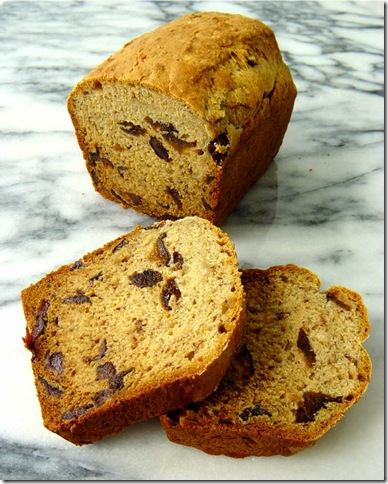 Low-Fat Banana and Prune Loaf Cake