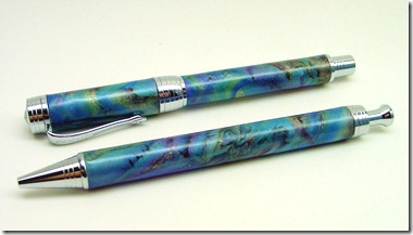 Kaweco pens Mokume Gane